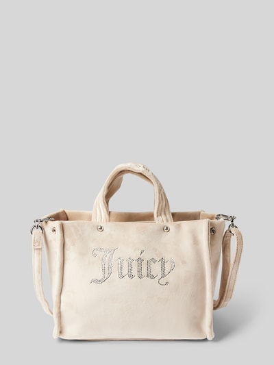 Juicy Couture Handtasche mit Strasssteinbesatz Modell 'KIMBERLY' Sand 2