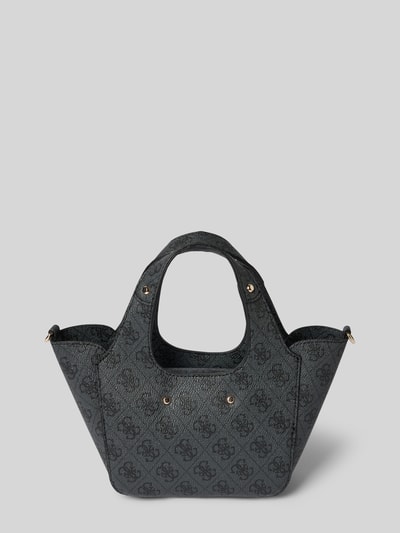 Guess Handtasche mit Label-Applikation Modell 'CALISTA' Anthrazit 4