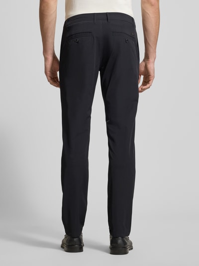 ARMANI EXCHANGE Slim Fit Anzughose mit Gesäßtaschen Modell 'Pantaloni' Black 5