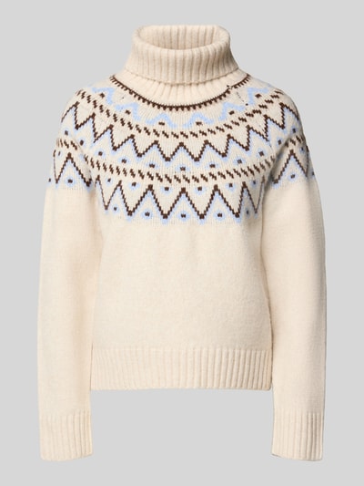Pepe Jeans Pullover mit Rollkragen Modell 'ABIGAIL' Beige 1