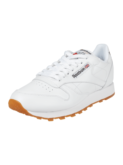 Reebok Sneaker aus Leder Weiss 1