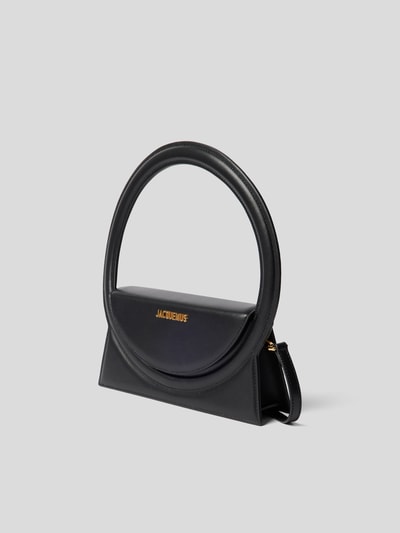 Jacquemus Handtasche mit Label-Applikation Schwarz 2