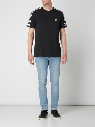 adidas Originals T-shirt met logoprint Zwart - 1