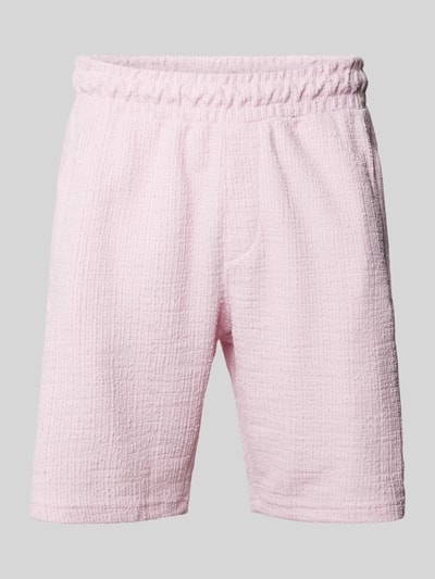 Pegador Regular Fit Sweatshorts mit Label-Detail Modell 'LIBCO' Pink 2