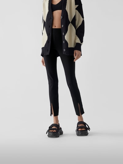 Theory Leggings mit Ziernähten Schwarz 4