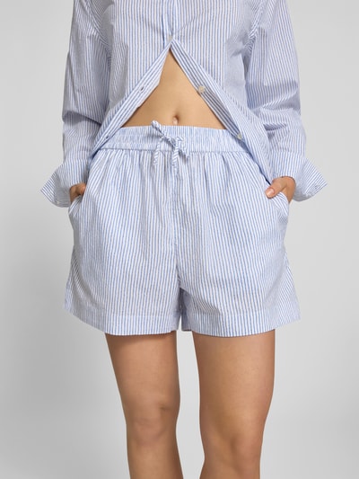 Juvia Shorts mit elastischem Bund Bleu 3