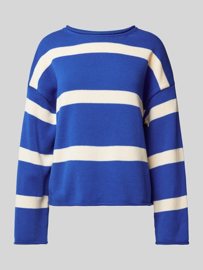 Marc O'Polo Oversized Pullover aus reiner Baumwolle Royal 2