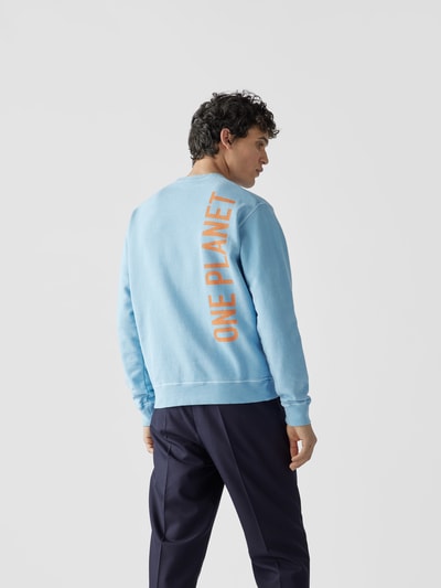 Dsquared2 Sweatshirt mit Label-Print Hellblau 5