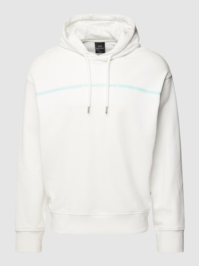 ARMANI EXCHANGE Sweatshirt mit Label-Stitching Offwhite 2