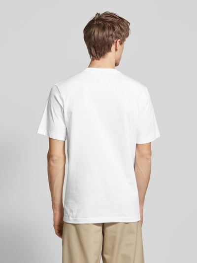 adidas Originals T-Shirt mit Label-Stitching Weiss 5