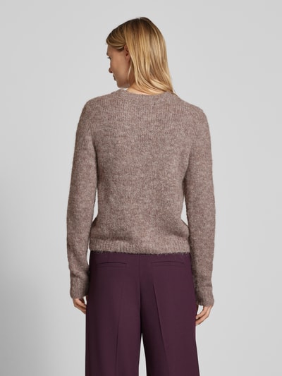 Vero Moda Pullover mit Rundhalsausschnitt Taupe 5