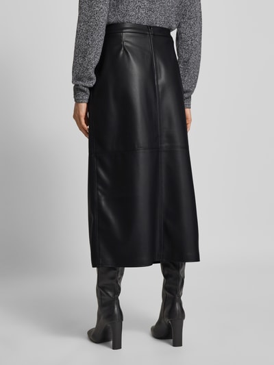 Christian Berg Woman Midirok met siernaden Zwart - 5