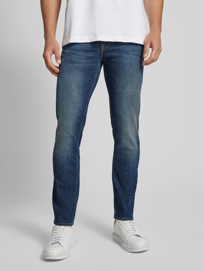 BOSS Orange Slim fit jeans in 5-pocketmodel, model 'Delaware' Jeansblauw - 4