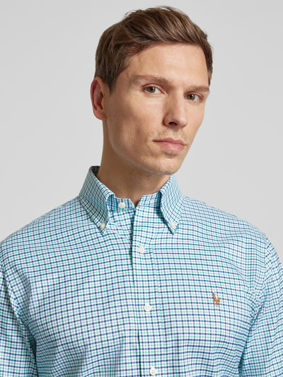 Polo Ralph Lauren Regular Fit Freizeithemd mit Button-Down-Kragen Gruen 3