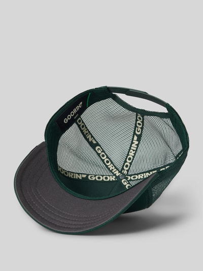 GOORIN BROS. Trucker Cap mit Logo-Patch Modell 'The Lucky Duck' Dunkelgruen 2