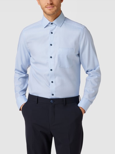 OLYMP Business-Hemd mit Brusttasche Bleu 4