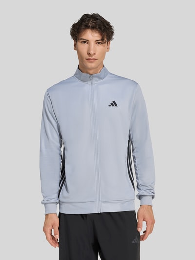 adidas Training regular fit trainingsjack met logodetail Middengrijs - 4