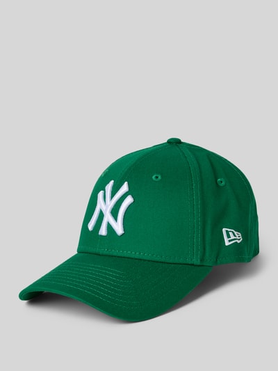 New Era Czapka z daszkiem i detalem z logo Zielony 1
