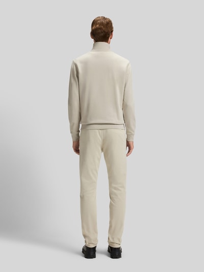 BOSS Orange Regular fit sweatshirt van puur katoen Beige - 5