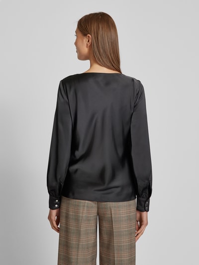 Lauren Ralph Lauren Slim Fit Bluse mit Cut Out Modell 'LARONA' Black 5