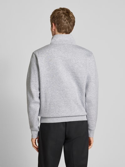 Jack & Jones Sweatshirt met opstaande kraag, model 'AKOTO' Lichtgrijs gemêleerd - 5