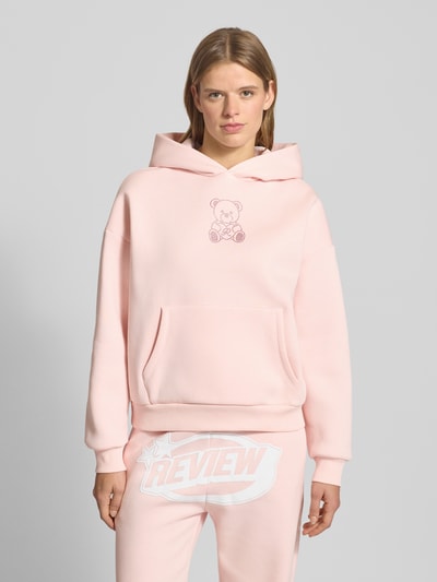 Review Hoodie met capuchon Rosé - 4