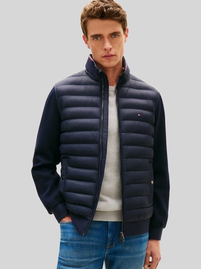 Tommy Hilfiger Regular fit gewatteerd jack van katoenmix Marineblauw - 4