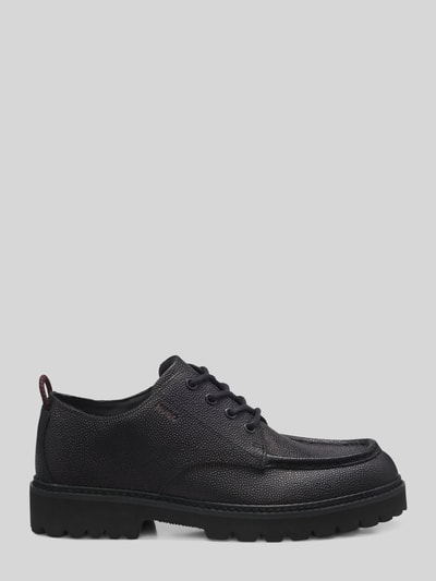 HUGO Schnürschuhe aus echtem Rindsleder Modell 'Draven_derb_sglt' Black 4
