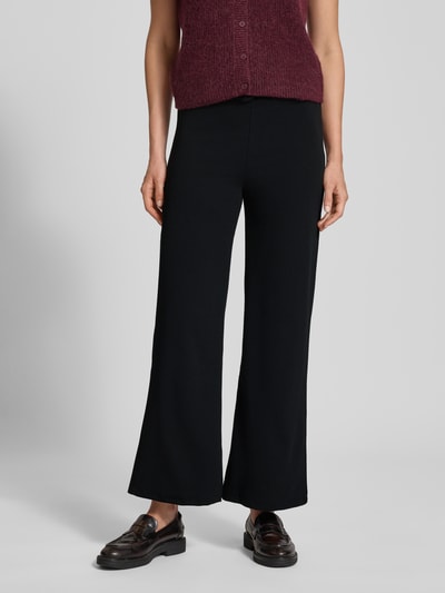 ZABAIONE Stoffhose mit Gürtel und Eingrifftaschen Black 4