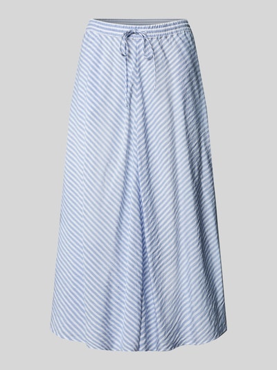 Tommy Hilfiger Spódnica midi o linii A z mieszanki wiskozy Jasnoniebieski 2