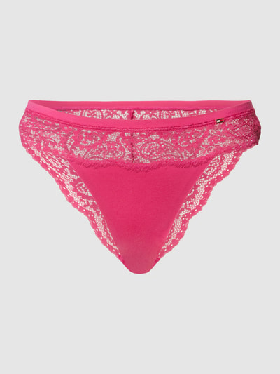 TOMMY HILFIGER Slip aus Spitze Modell 'LACE BIKINI' Pink 2