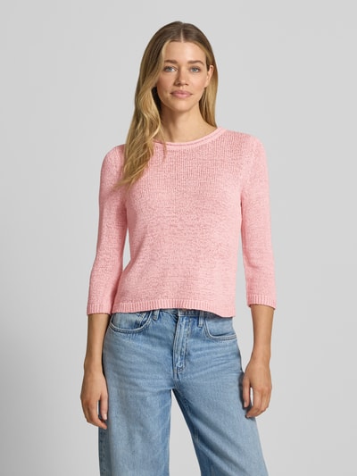 Betty Barclay Strickpullover mit Rundhalsausschnitt und 3/4-Arm Rose 4