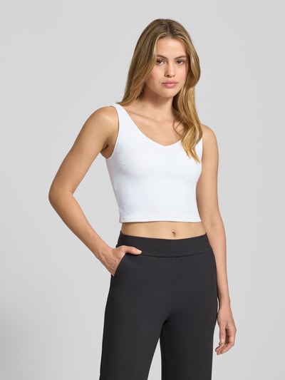 AIMN Bralette met V-hals Wit - 4