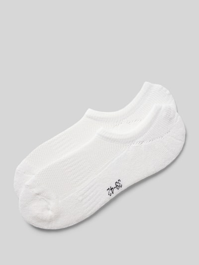 MCNEAL Sneakersocken mit geripptem Abschluss im 2er-Pack Weiss 1