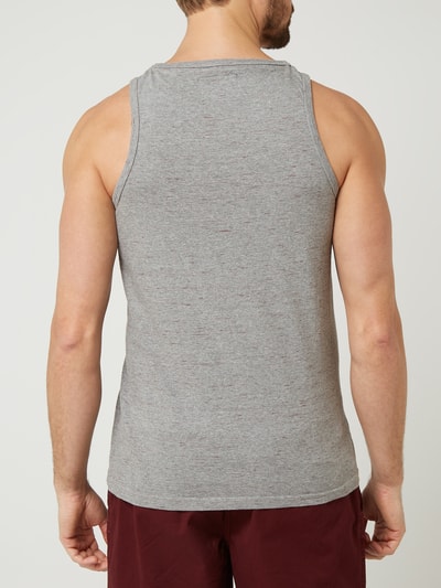 Superdry Tanktop aus Organic Cotton  Mittelgrau Melange 5