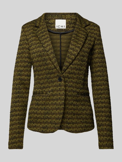 ICHI Blazer met reverskraag, model 'KATE' Groen - 2