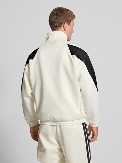 adidas Sportswear Sweatjacke mit Logo und Stehkragen Offwhite 5