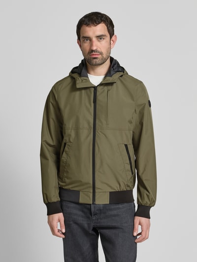 CARS JEANS Windbreaker mit Kapuze Modell 'YXAM' Khaki 4