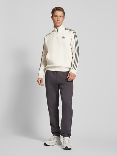 ADIDAS SPORTSWEAR Sweatshirt mit Logo-Stitching Beige 1