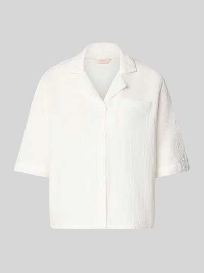 ONLY regular fit overhemdblouse van puur katoen model 'THYRA' Offwhite - 2