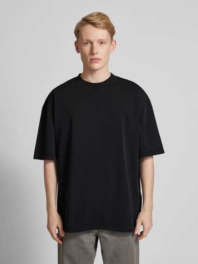 Pegador Oversized T-Shirt mit Rundhalsausschnitt Black 4