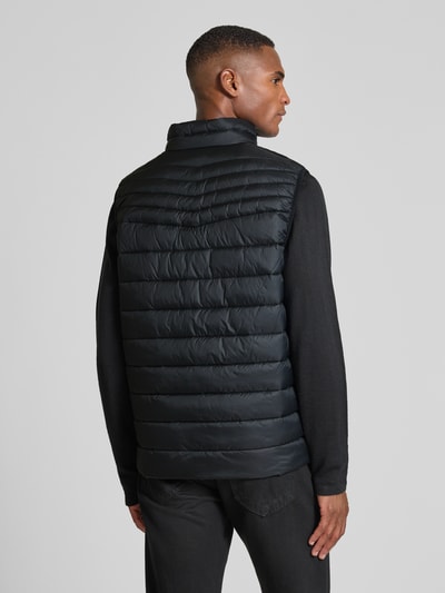 BOSS Orange Slim fit bodywarmer met ritszakken, model 'ODENO2' Zwart - 5