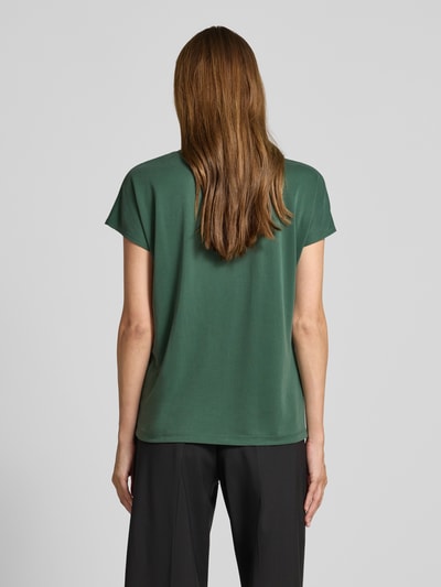 Jake*s Collection Regular Fit T-Shirt mit Rundhalsausschnitt Dunkelgruen 5