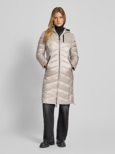 Gil Bret Płaszcz pikowany zapinany na zamek błyskawiczny dwustronny Écru 4