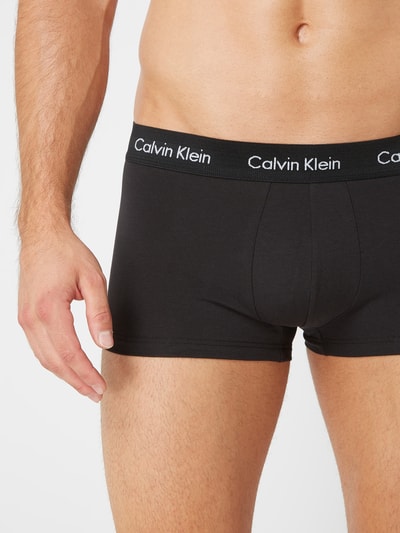 Calvin Klein Underwear Obcisłe bokserki w zestawie 3 szt. — krótkie nogawki Średnioszary melanż 4