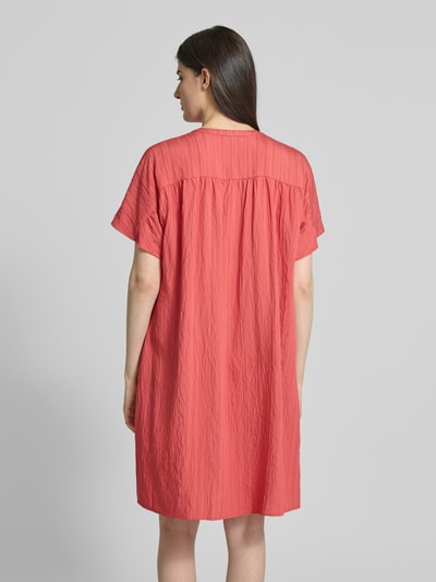 JAKE*S STUDIO WOMAN Knielanges Kleid in Crinkle-Optik Koralle 5