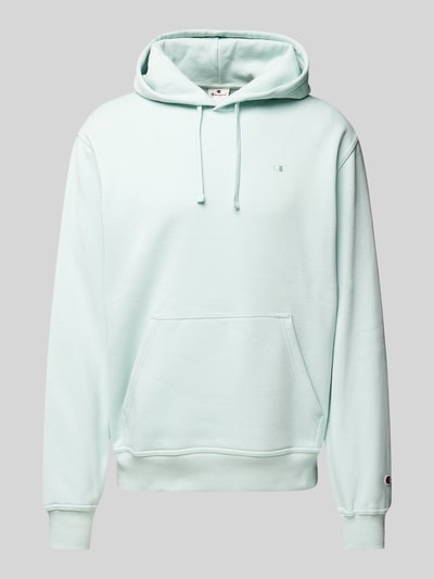 CHAMPION Hoodie met labelstitching Lichtblauw - 2