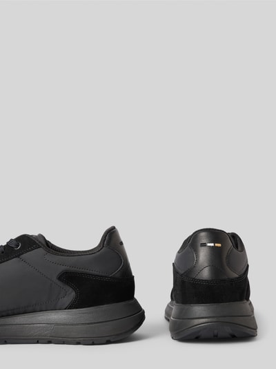 BOSS Sneaker mit Veloursleder-Details Modell 'Vinston_Runn_nysd' Black 2