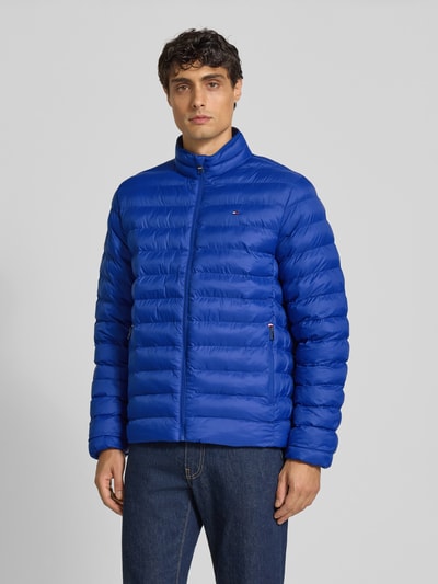 Tommy Hilfiger Regular fit gewatteerd jack met opstaande kraag Koningsblauw - 4