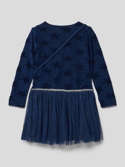 Happy Girls Jurk met tule en schoudertas Marineblauw - 3